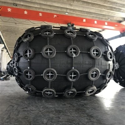 Fender Laut Pneumatik Karet Nilon Berthing Mengambang